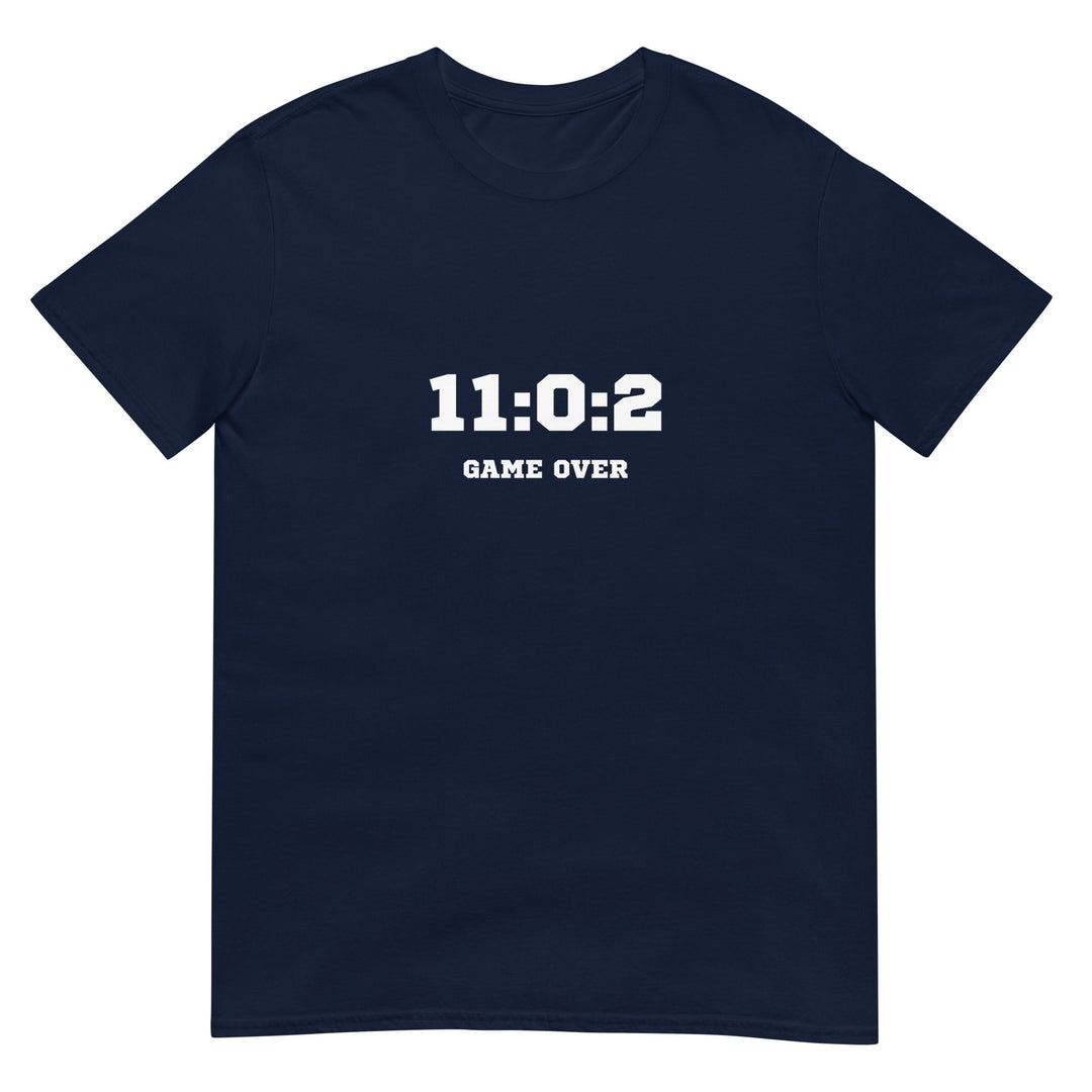 11:0:2 Game Over - Men's Pickleball T-Shirt - The Pickleball Gift Store