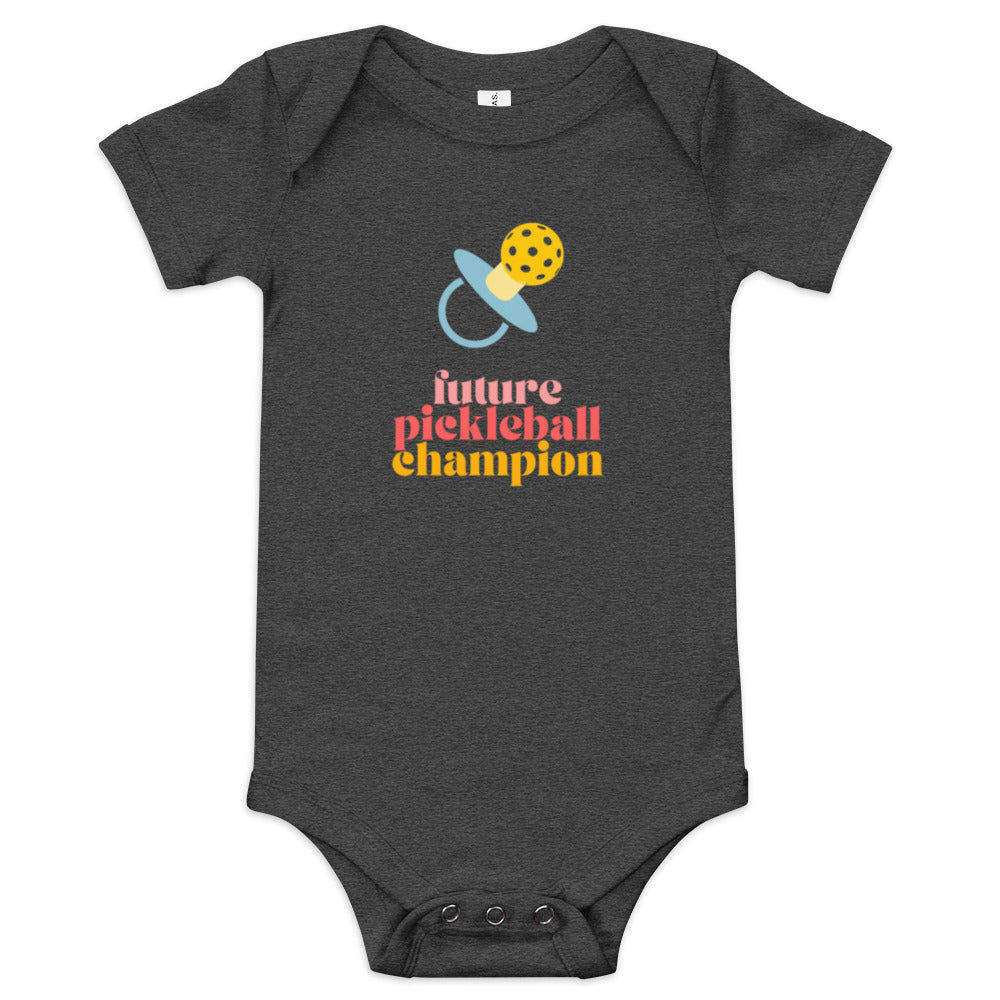 Future Pickleball Champion - Baby Onesie - The Pickleball Gift Store