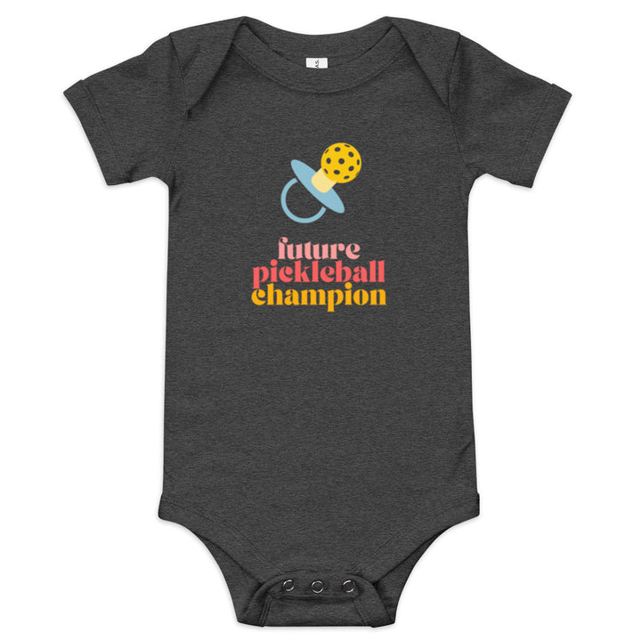 Future Pickleball Champion - Baby Onesie - The Pickleball Gift Store