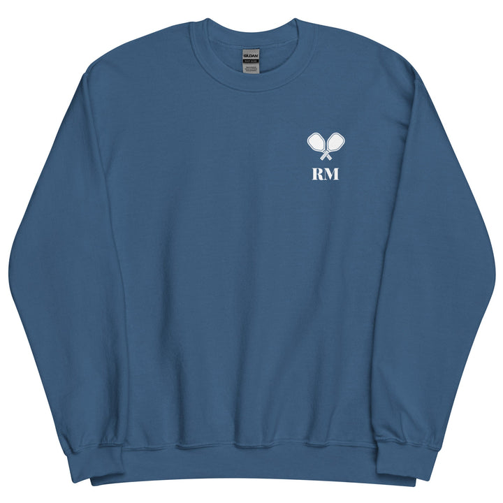 Monogram Crewneck - Printed Unisex Sweatshirt - The Pickleball Gift Store