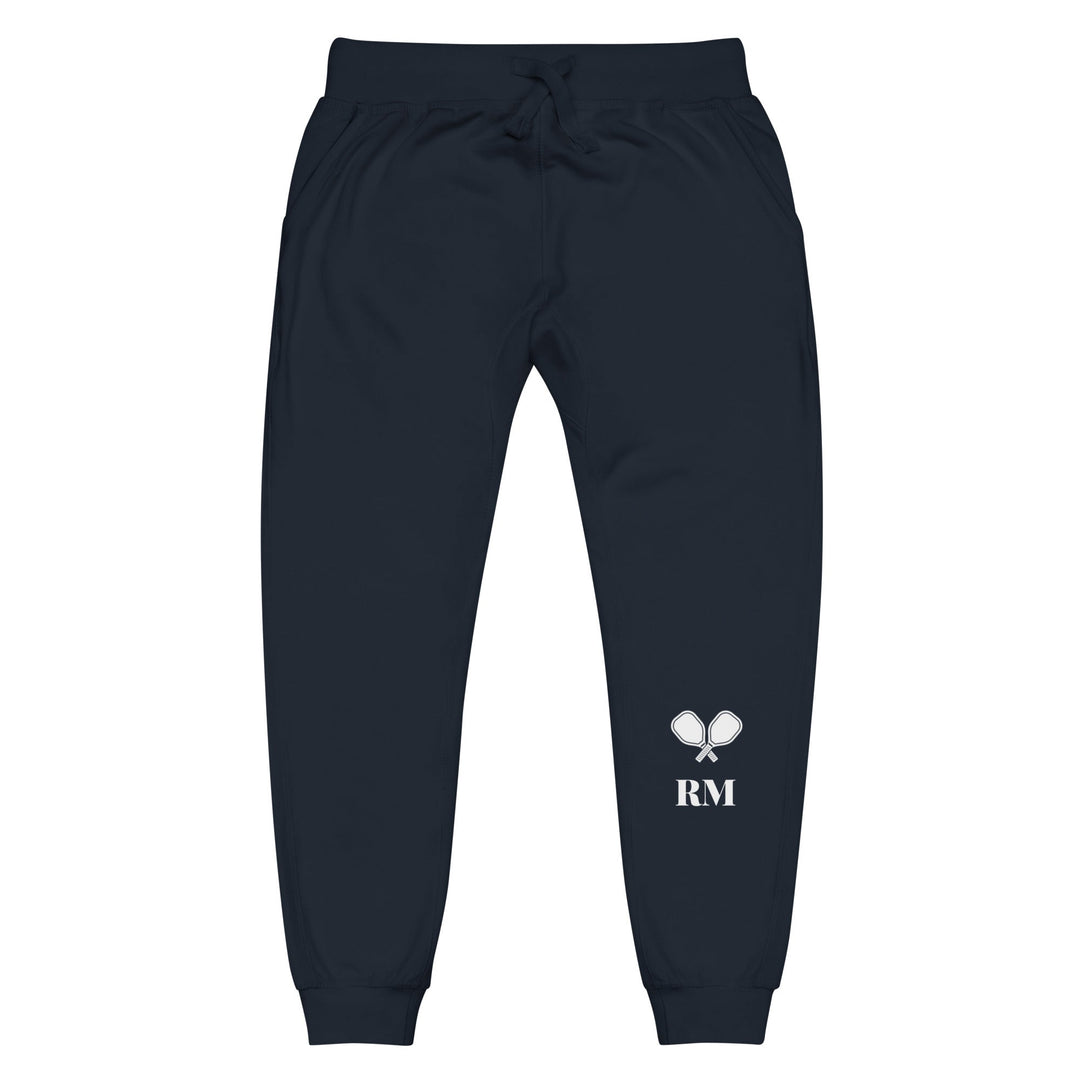 Monogram Fleece Sweatpants - Unisex - The Pickleball Gift Store