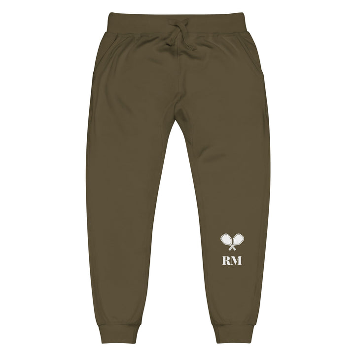 Monogram Fleece Sweatpants - Unisex - The Pickleball Gift Store