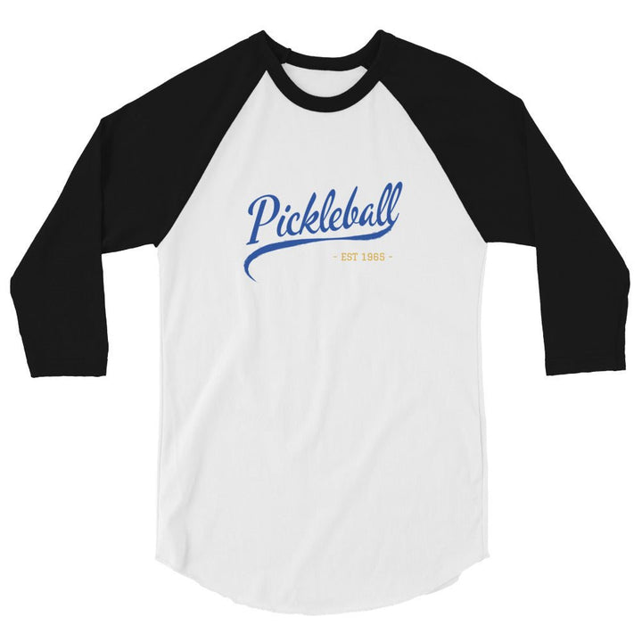 Pickleball Est. 1965 - Baseball Tee - The Pickleball Gift Store