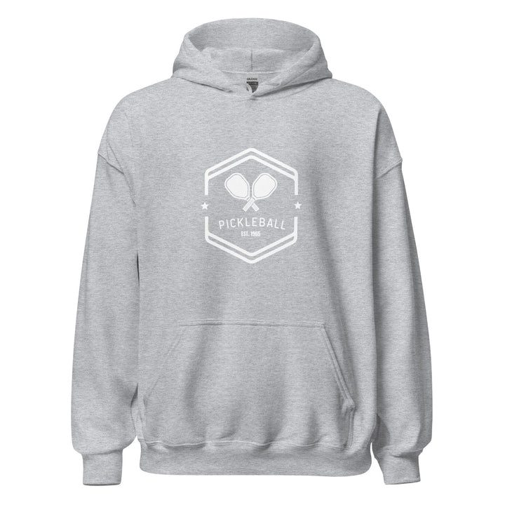 Pickleball Geometric - Unisex Hoodie - The Pickleball Gift Store