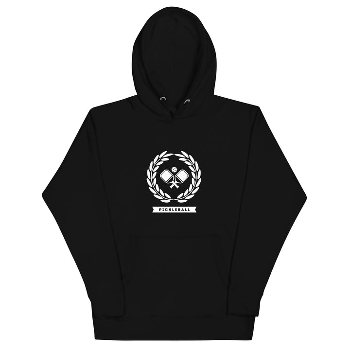 Pickleball Wreath - Unisex Hoodie - The Pickleball Gift Store