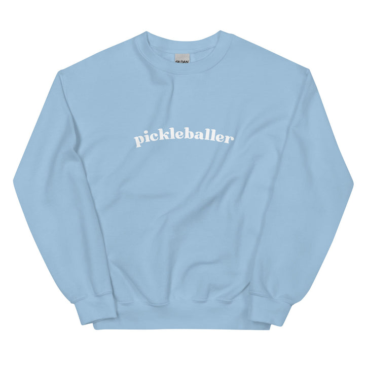 Pickleballer - Unisex Crew Neck Sweatshirt - The Pickleball Gift Store