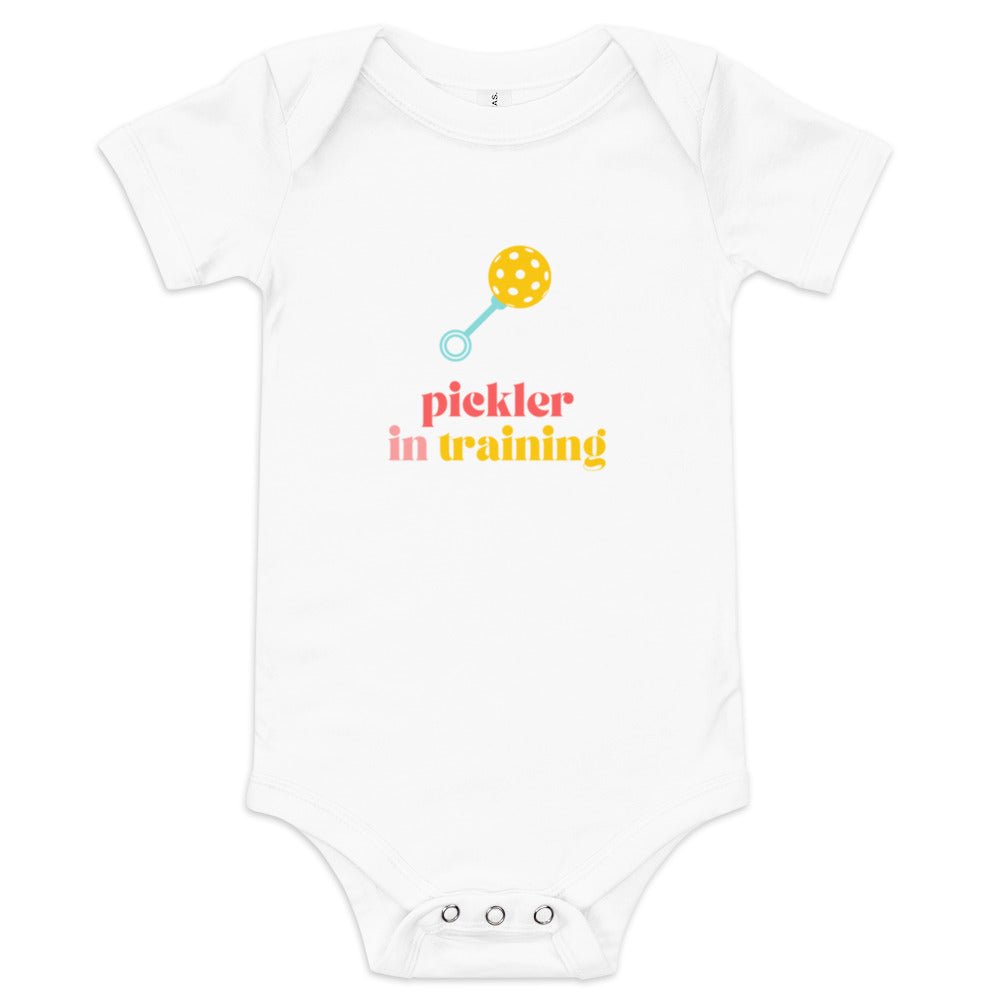 Pickler in Training - Baby Onesie - The Pickleball Gift Store