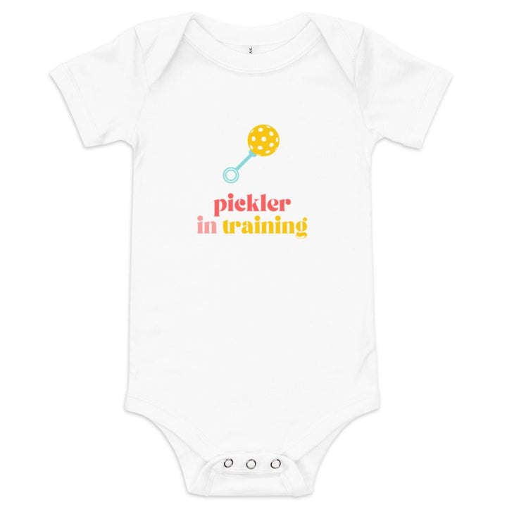 Pickler in Training - Baby Onesie - The Pickleball Gift Store