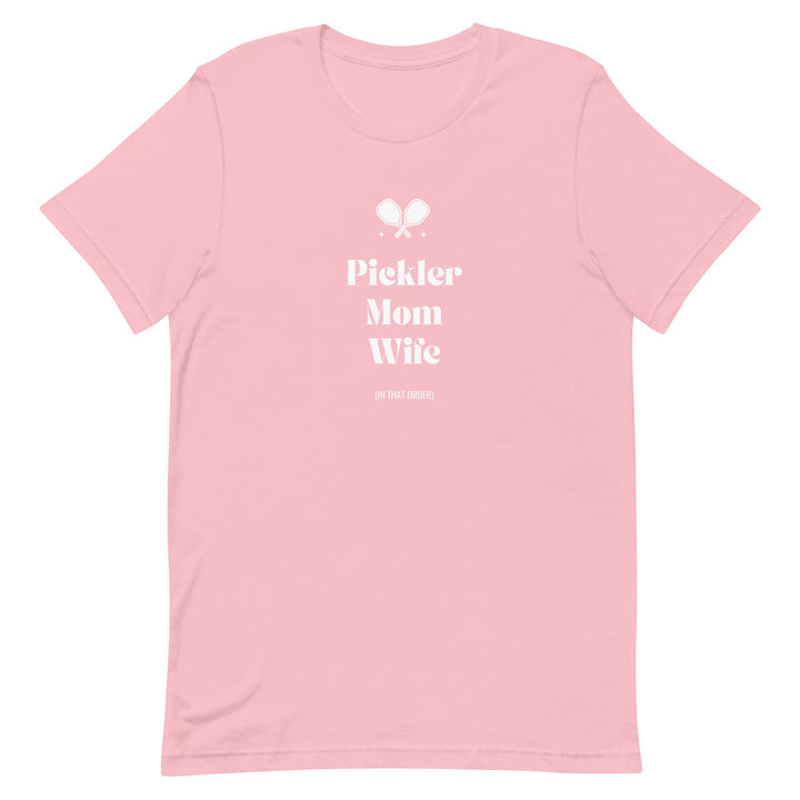 Pickler Mom Wife - Women’s T-Shirt - The Pickleball Gift Store