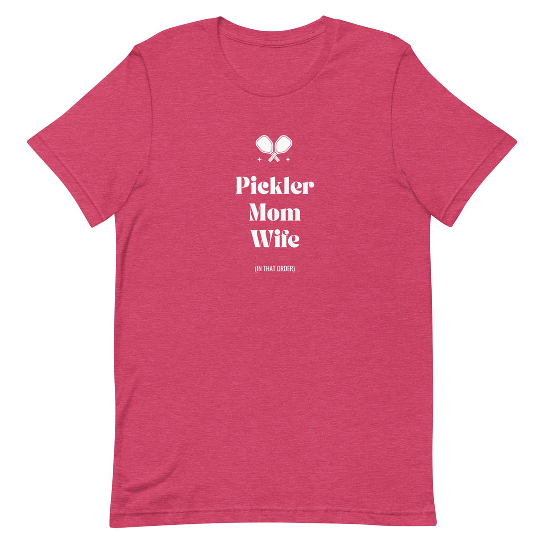 Pickler Mom Wife - Women’s T-Shirt - The Pickleball Gift Store