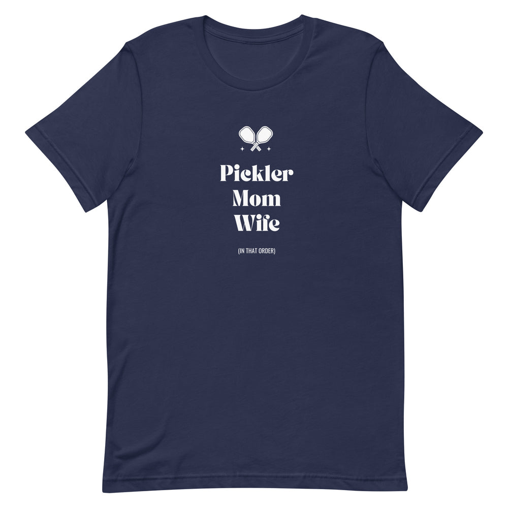 Pickler Mom Wife - Women’s T-Shirt - The Pickleball Gift Store