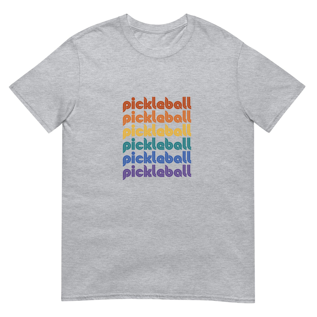 Rainbow Pickleball - Pickleball T-Shirt - The Pickleball Gift Store