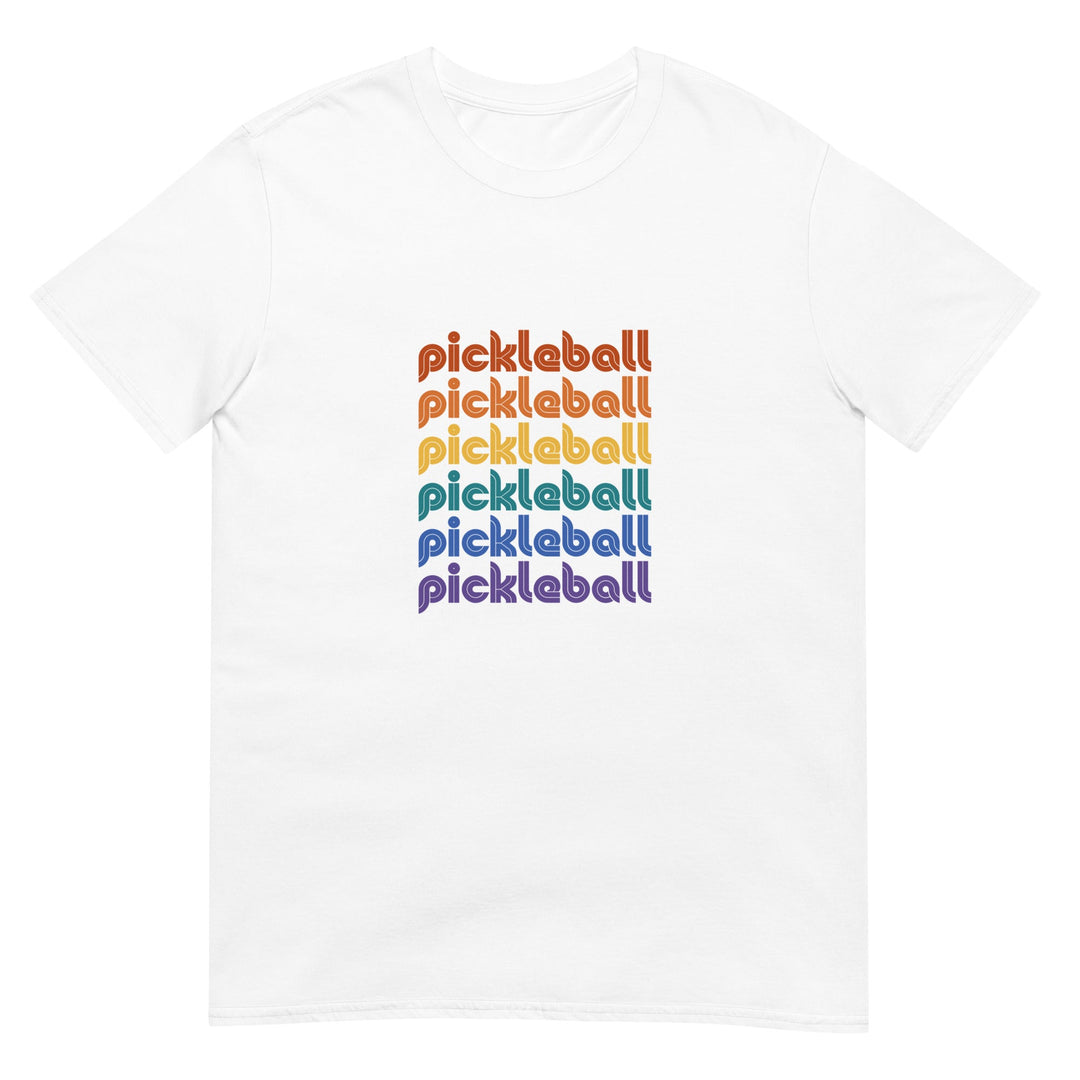 Rainbow Pickleball - Pickleball T-Shirt - The Pickleball Gift Store