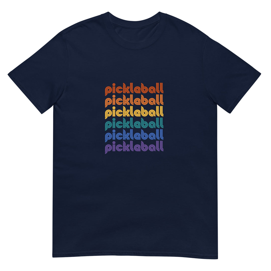 Rainbow Pickleball - Pickleball T-Shirt - The Pickleball Gift Store