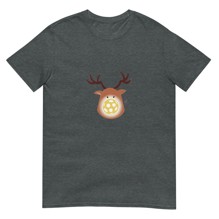 Rudolph - Unisex T-Shirt - The Pickleball Gift Store