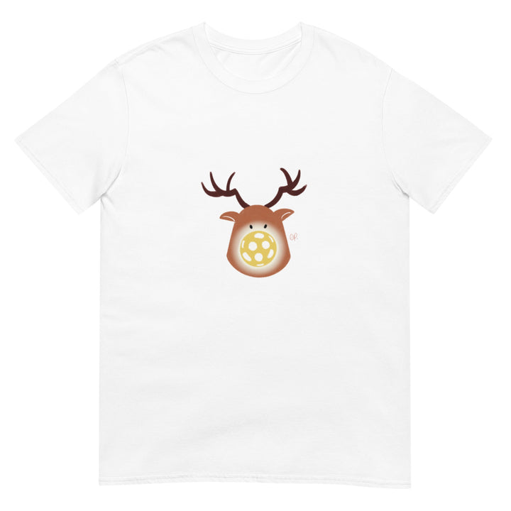 Rudolph - Unisex T-Shirt - The Pickleball Gift Store