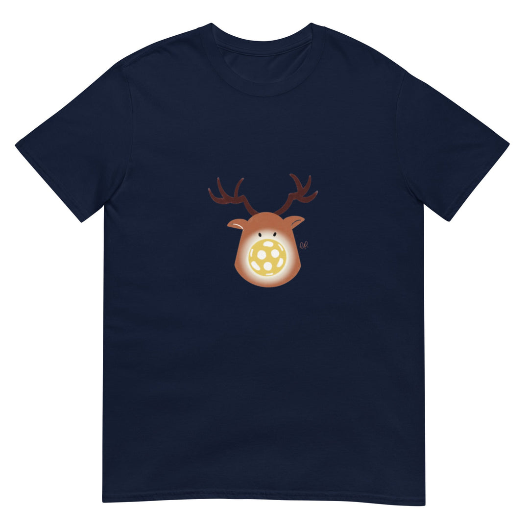 Rudolph - Unisex T-Shirt - The Pickleball Gift Store