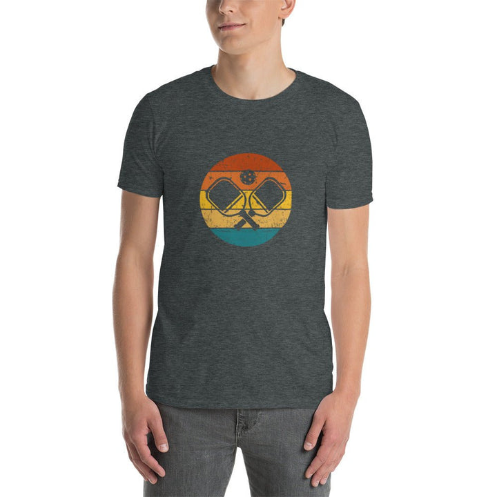Vintage Paddle & Ball - Pickleball T-Shirt - The Pickleball Gift Store