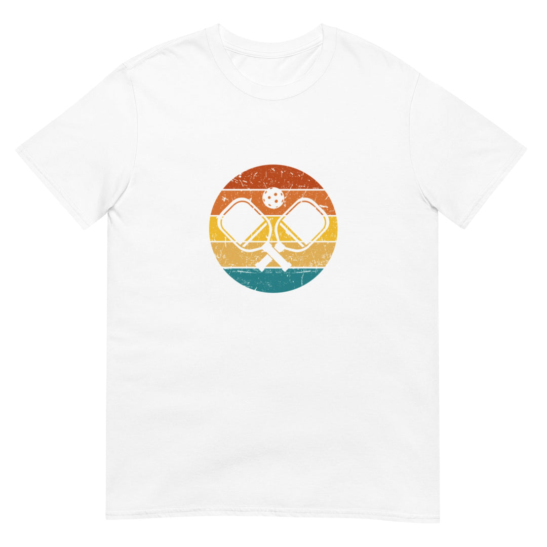 Vintage Paddle & Ball - Pickleball T-Shirt - The Pickleball Gift Store