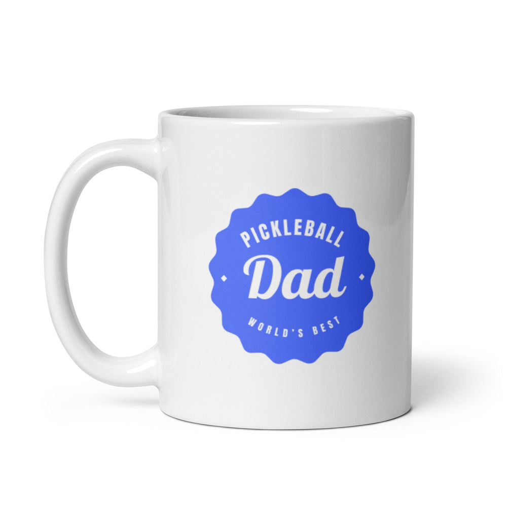 World’s Best Pickleball Dad - Coffee Mug - The Pickleball Gift Store