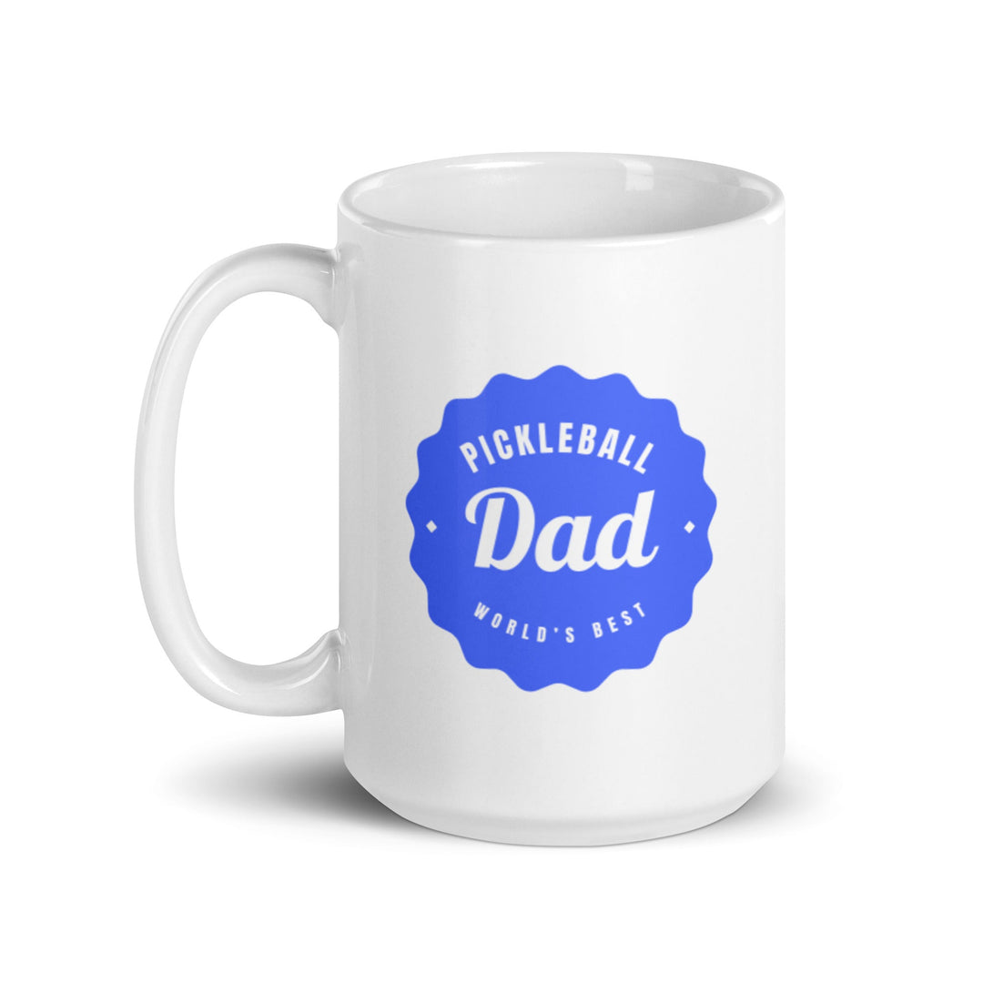 World’s Best Pickleball Dad - Coffee Mug - The Pickleball Gift Store