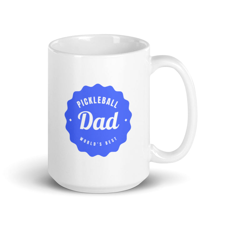 World’s Best Pickleball Dad - Coffee Mug - The Pickleball Gift Store